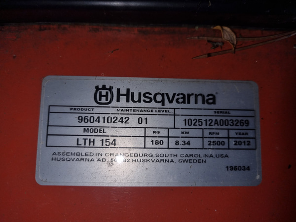 Åkgräsklippare Husqvarna LTH 154 / Hydrostat