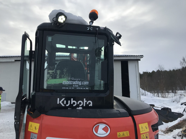 Kubota KXO 57-4 2019 837h inkl. stubbfräs 2019