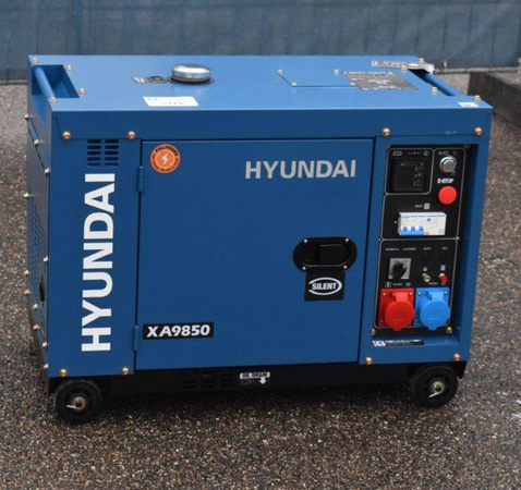 Hyundai XA9850 Dieselgenerator, kraftfullt elverk 7,9 kVA