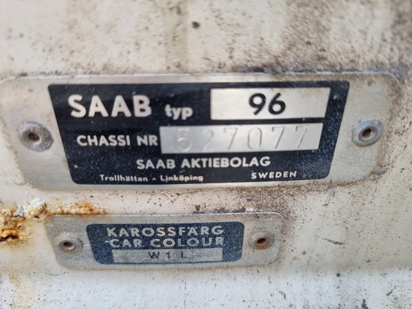 Saab 96 1.5 V4 Manuell, 65hk, 1969