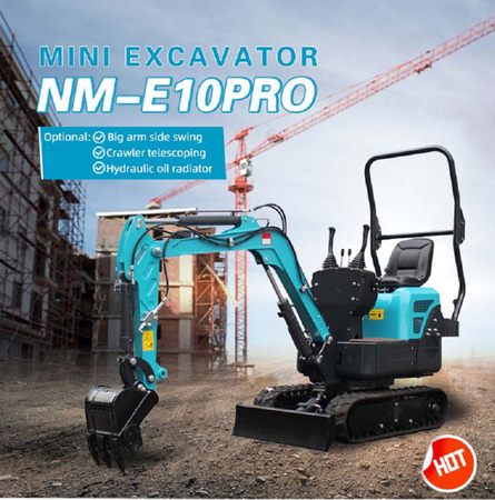 Minigrävare Nuoman NM-E10 Pro 2023